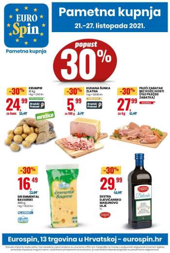 Eurospin katalog - 21.10.2021. - 27.10.2021.