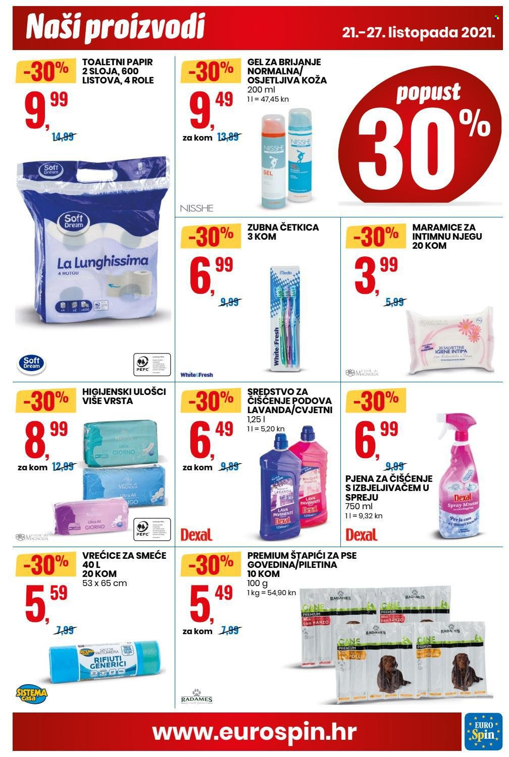 Eurospin katalog - 21.10.2021. - 27.10.2021. Stranica 7