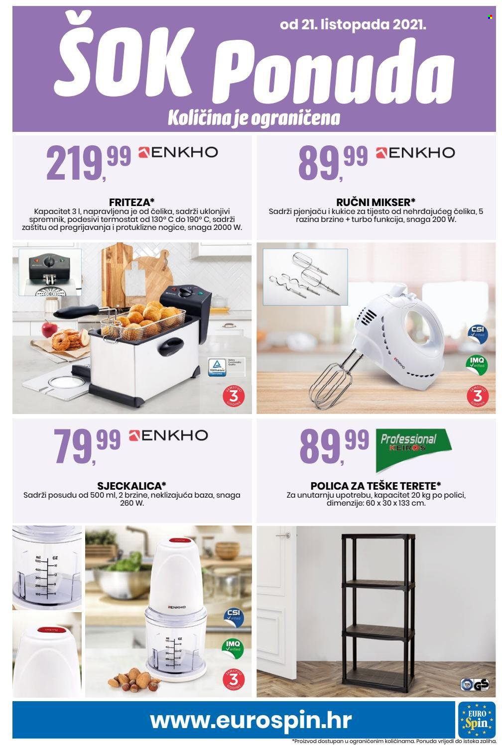 Eurospin katalog - 21.10.2021. - 27.10.2021. Stranica 15