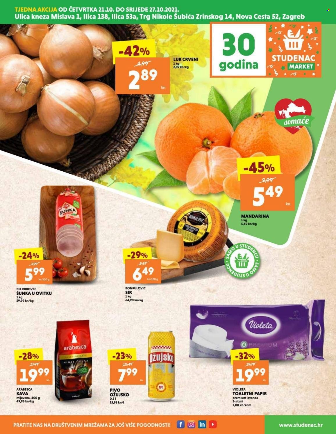 Studenac katalog - 21.10.2021. - 27.10.2021. Stranica 1