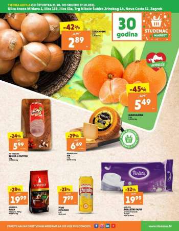 Studenac katalog - 21.10.2021. - 27.10.2021.