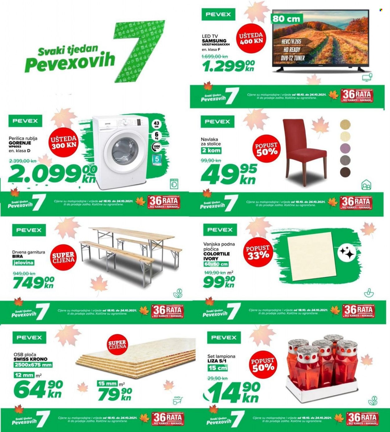 Pevex katalog - 18.10.2021. - 24.10.2021. Stranica 1