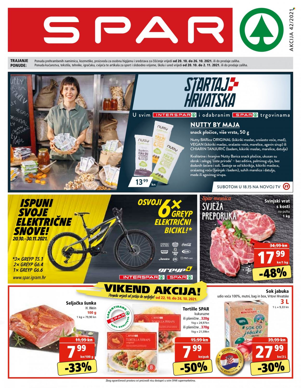 SPAR katalog - 20.10.2021. - 26.10.2021. Stranica 1