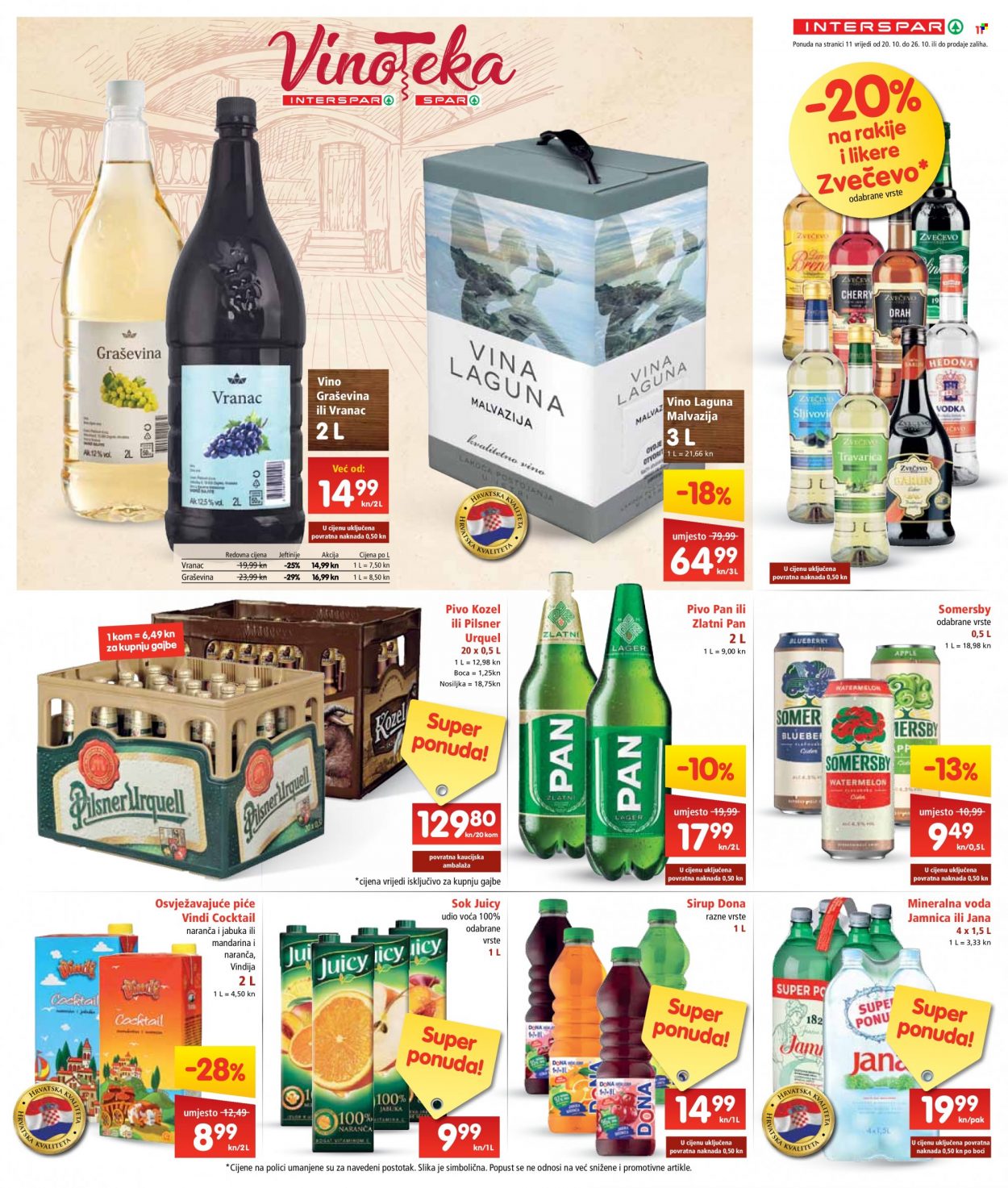 INTERSPAR katalog - 20.10.2021. - 26.10.2021. Stranica 11