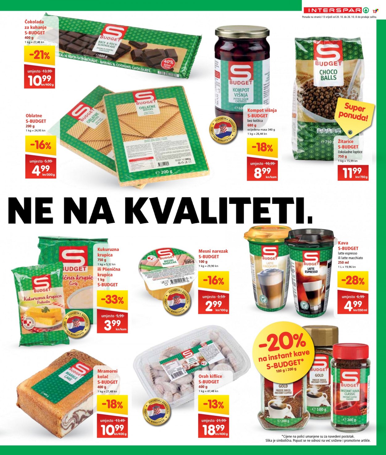 INTERSPAR katalog - 20.10.2021. - 26.10.2021. Stranica 13