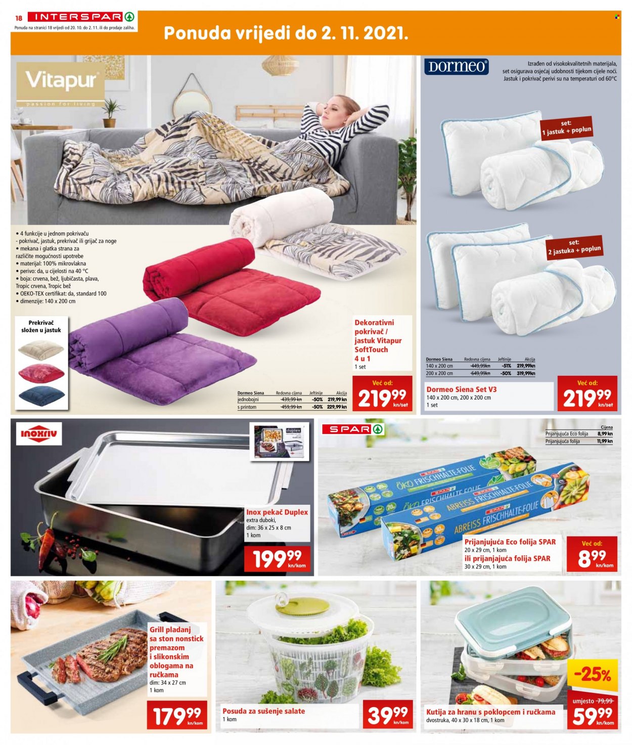 INTERSPAR katalog - 20.10.2021. - 26.10.2021. Stranica 18