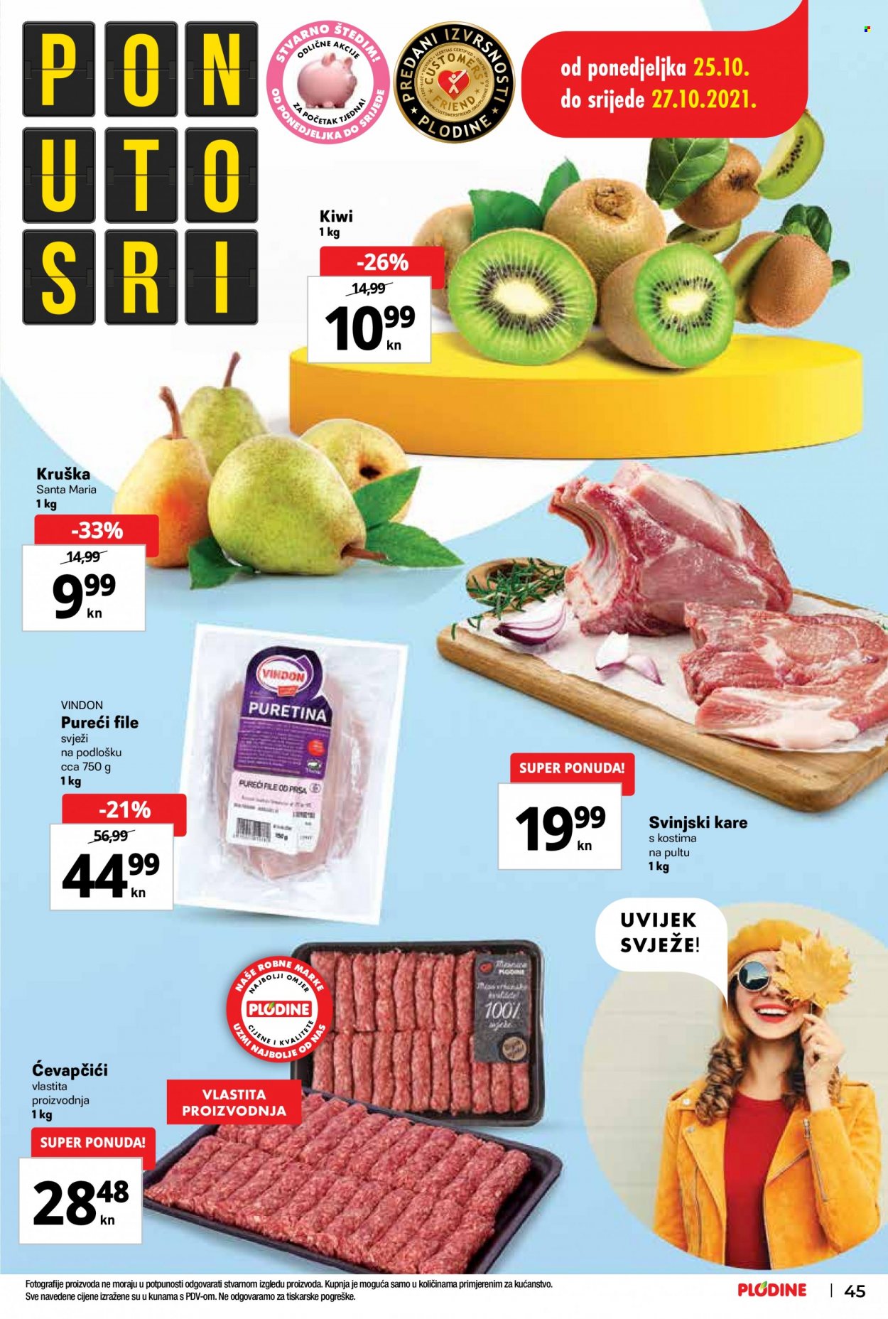Plodine katalog - 21.10.2021. - 27.10.2021. Stranica 45