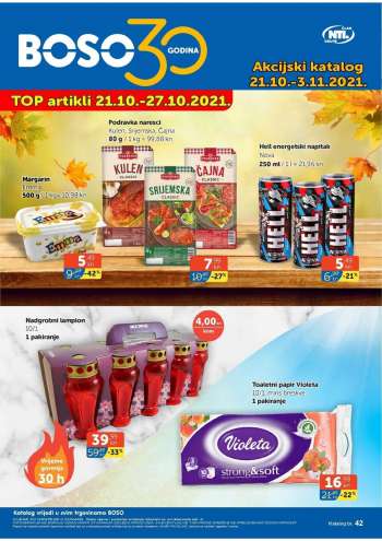 Boso katalog - 21.10.2021. - 03.11.2021.