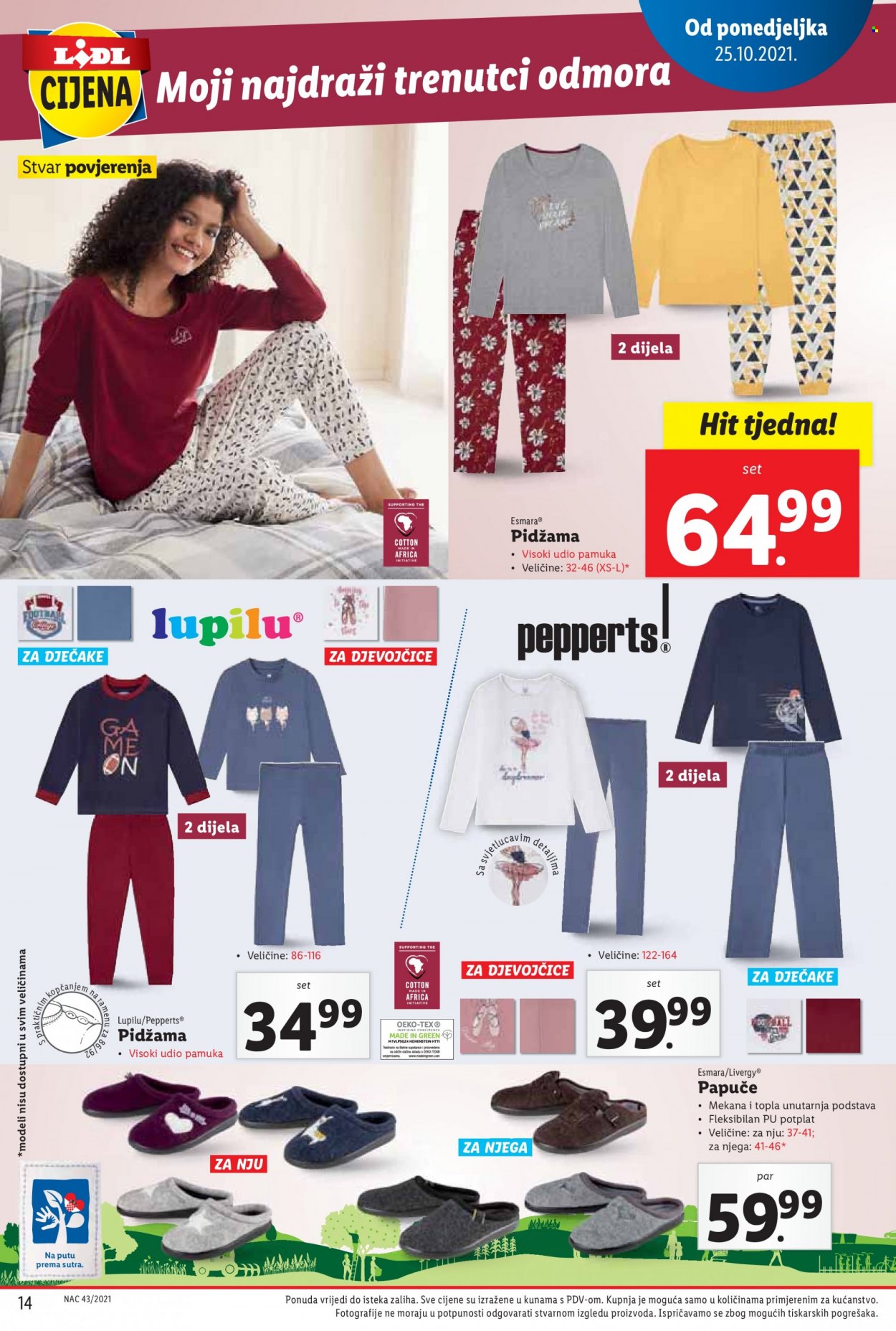 Lidl katalog - 25.10.2021. - 01.11.2021. Stranica 14