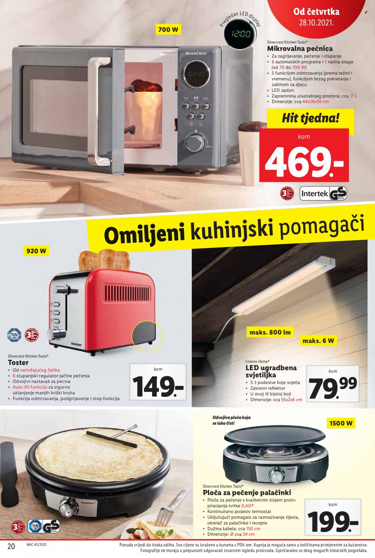 Lidl katalog - 25.10.2021. - 01.11.2021. Stranica 20