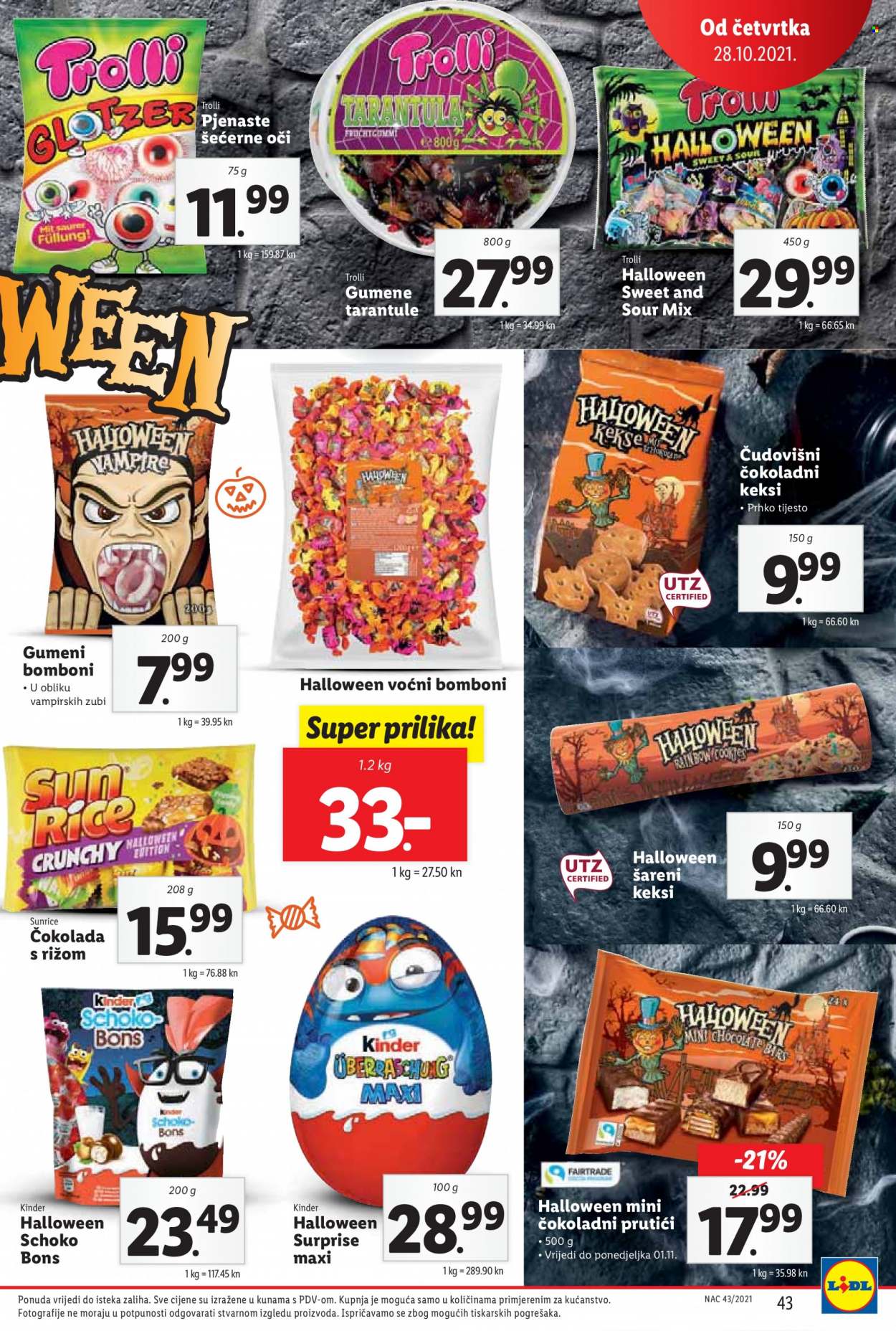 Lidl katalog - 25.10.2021. - 01.11.2021. Stranica 43