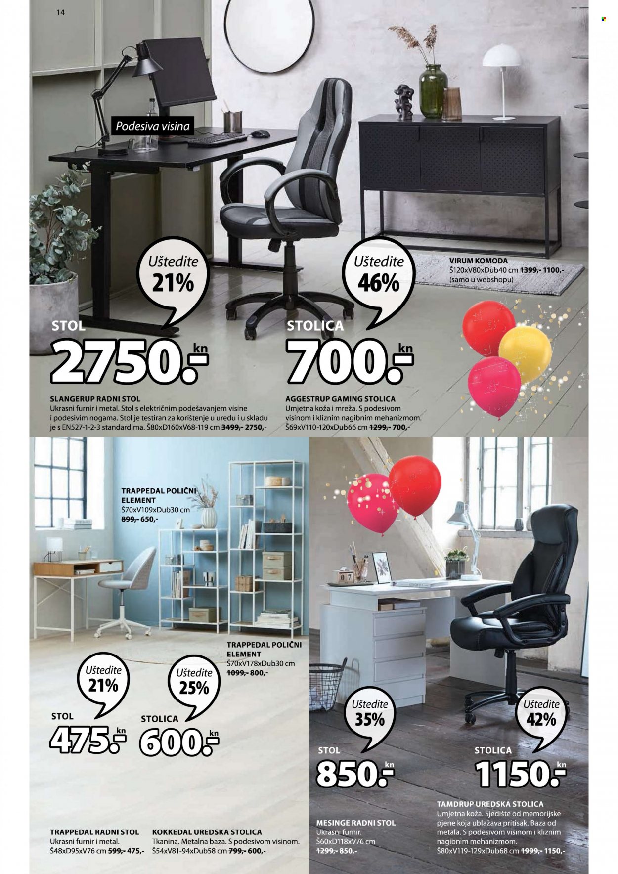 JYSK katalog - 21.10.2021. - 03.11.2021. Stranica 14