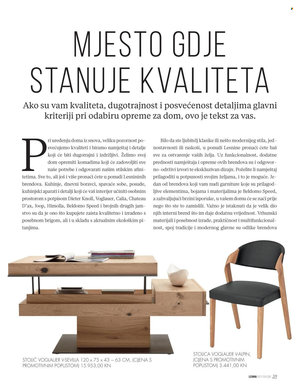 Lesnina katalog - 21.10.2021. - 10.04.2022. Stranica 59