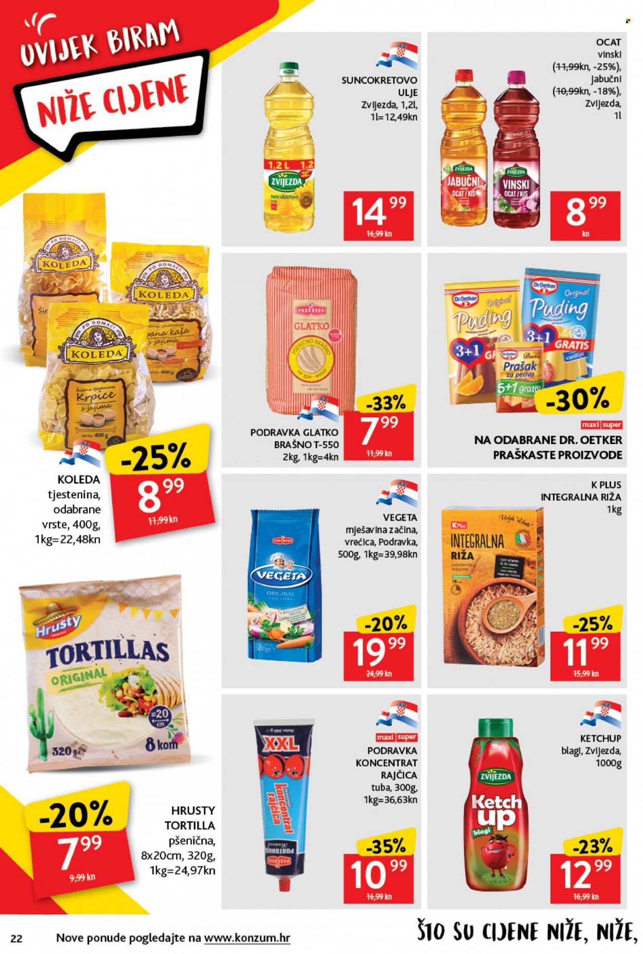 Konzum katalog - 28.10.2021. - 03.11.2021. Stranica 22