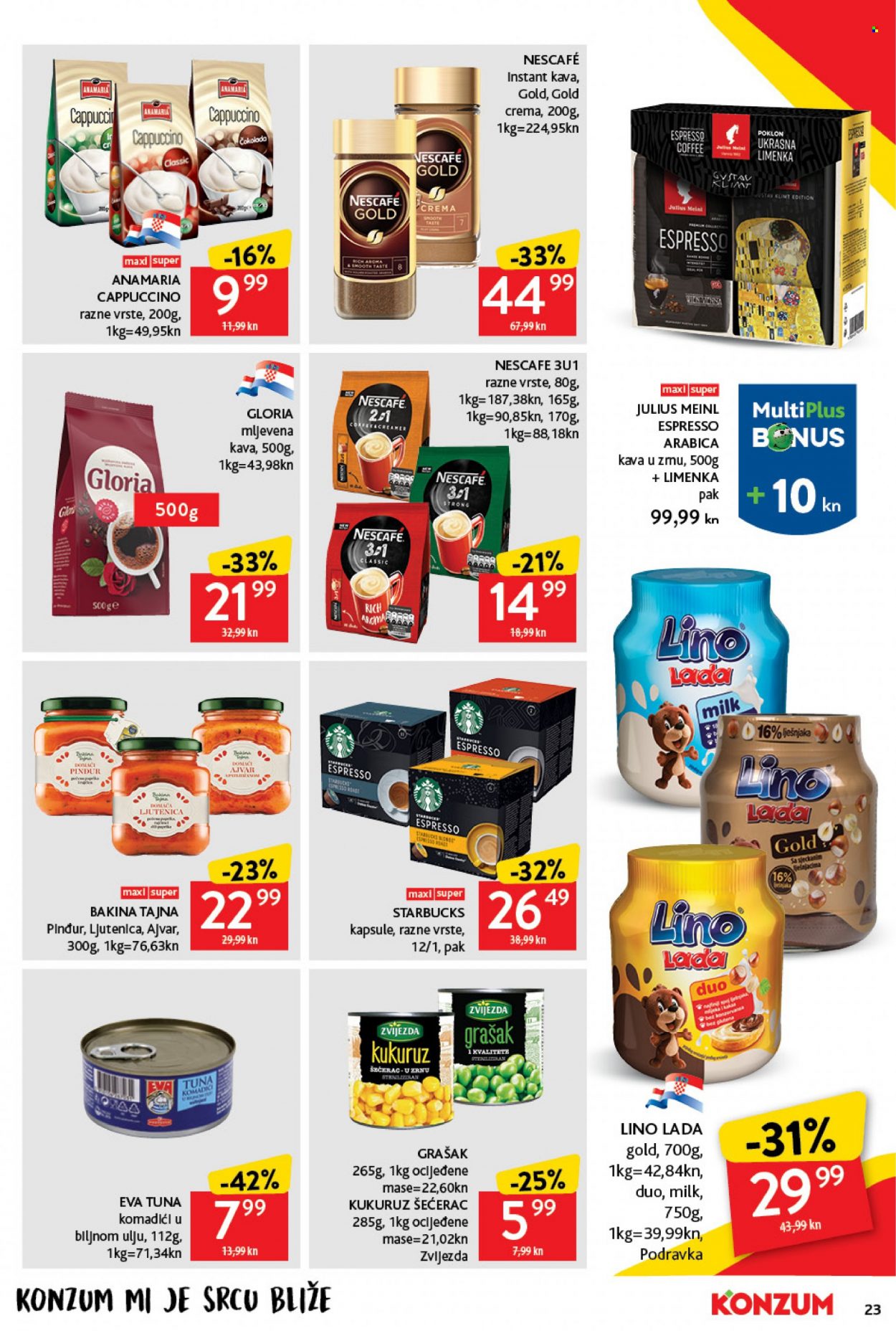 Konzum katalog - 28.10.2021. - 03.11.2021. Stranica 23