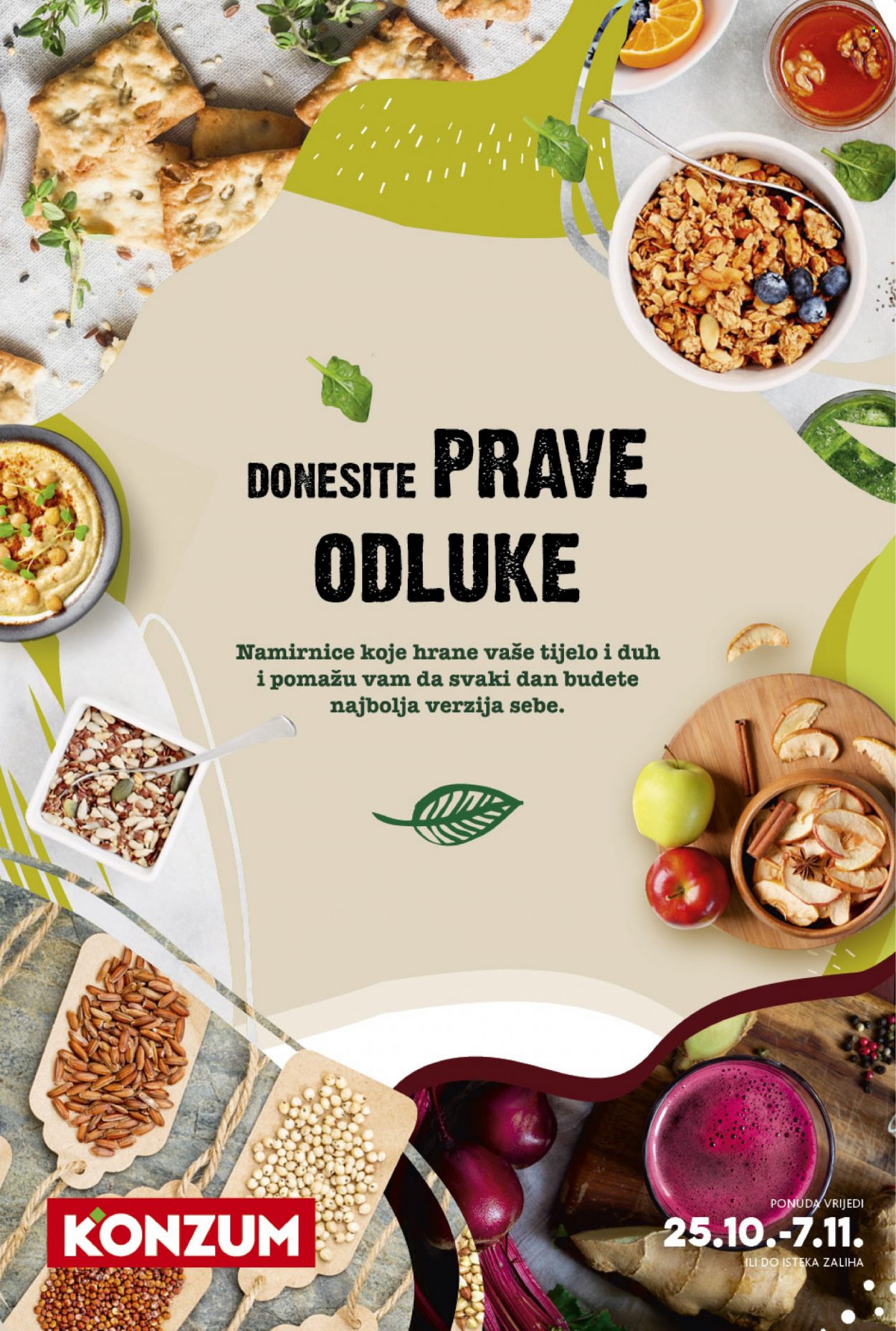 Konzum katalog - 25.10.2021. - 07.11.2021. Stranica 1