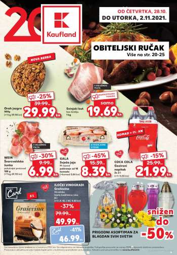 Kaufland katalog - 28.10.2021. - 02.11.2021.