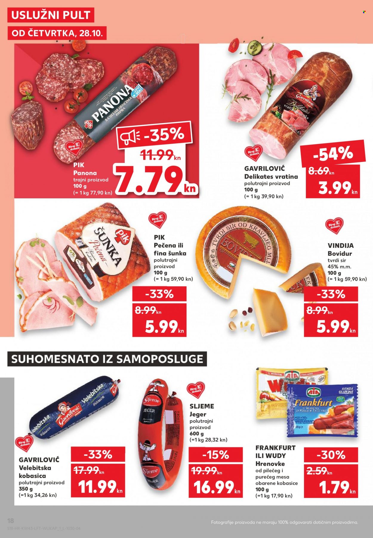 Kaufland katalog - 28.10.2021. - 02.11.2021. Stranica 18