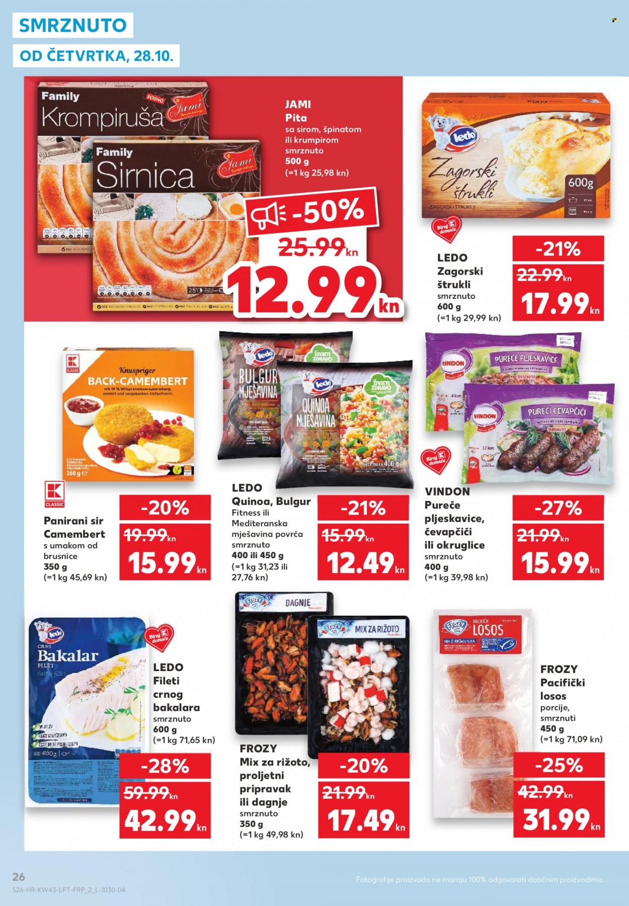 Kaufland katalog - 28.10.2021. - 02.11.2021. Stranica 26