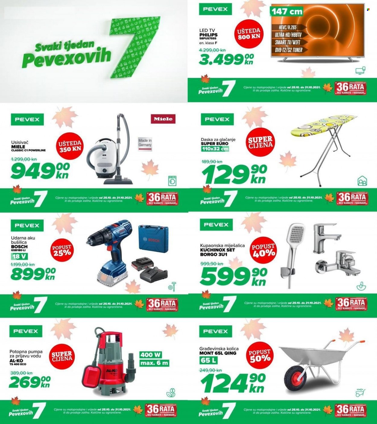 Pevex katalog - 25.10.2021. - 31.10.2021. Stranica 1