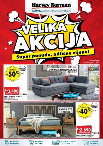 Harvey Norman katalog - 26.10.2021. - 01.11.2021.