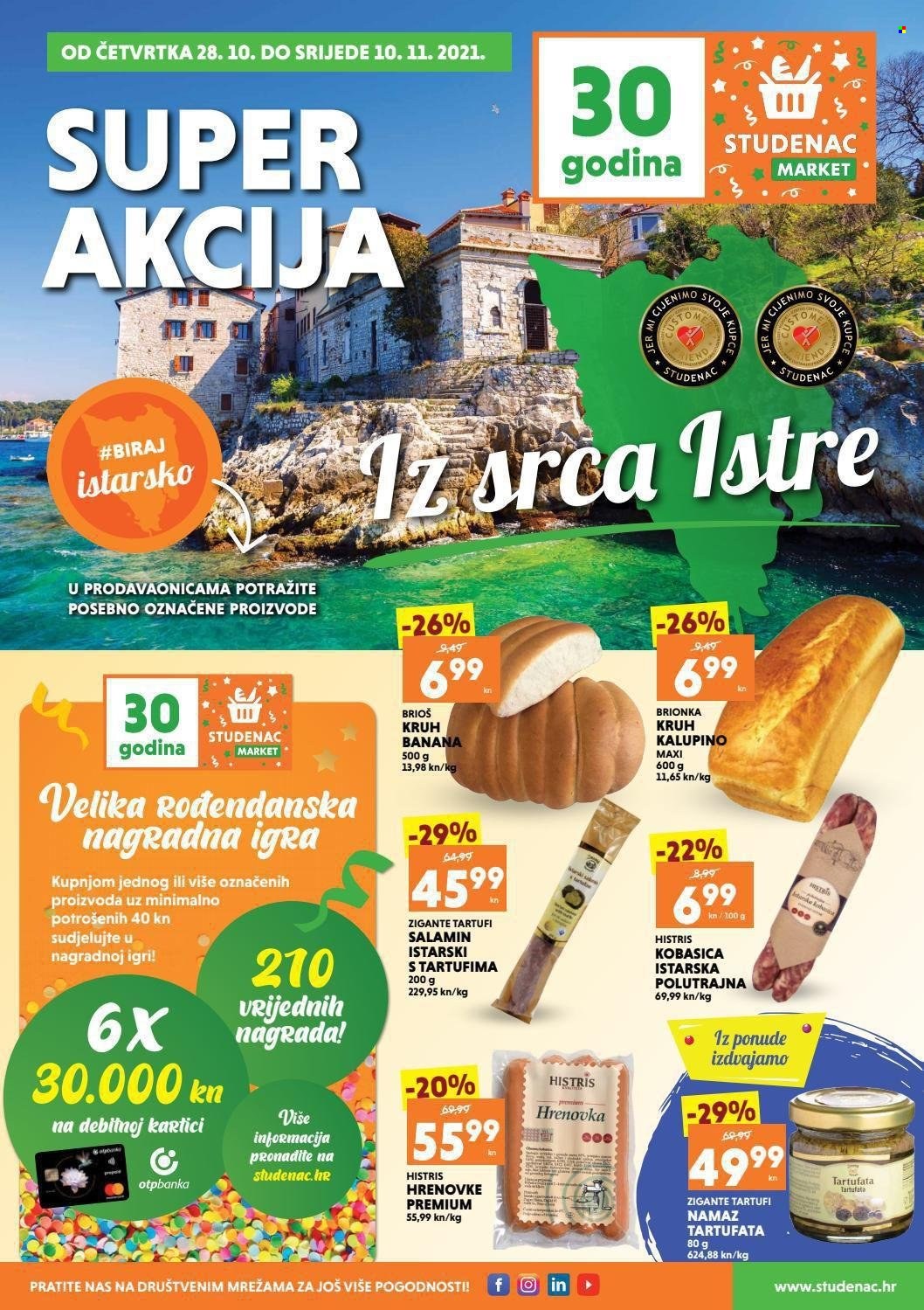 Studenac katalog - 28.10.2021. - 10.11.2021. Stranica 1