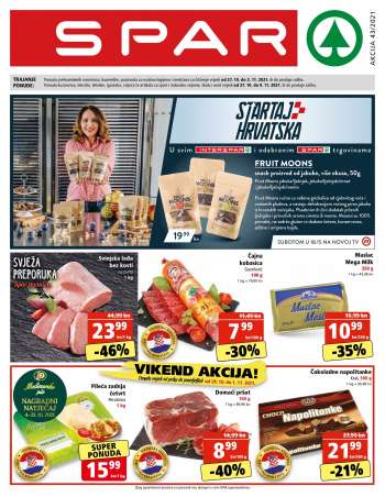 SPAR katalog - 27.10.2021. - 02.11.2021.