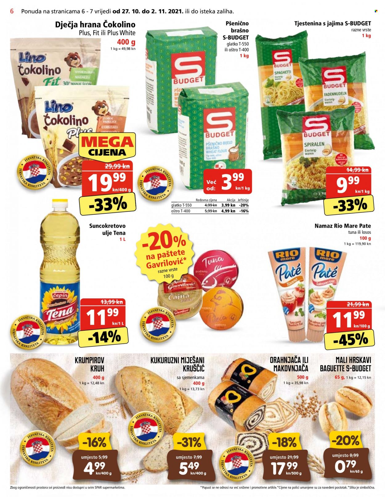 SPAR katalog - 27.10.2021. - 02.11.2021. Stranica 6
