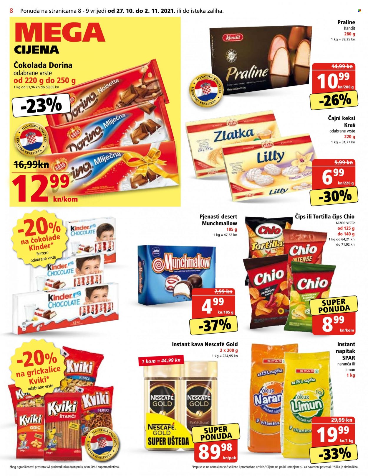 SPAR katalog - 27.10.2021. - 02.11.2021. Stranica 8