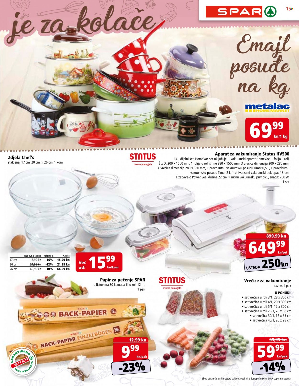 SPAR katalog - 27.10.2021. - 02.11.2021. Stranica 15