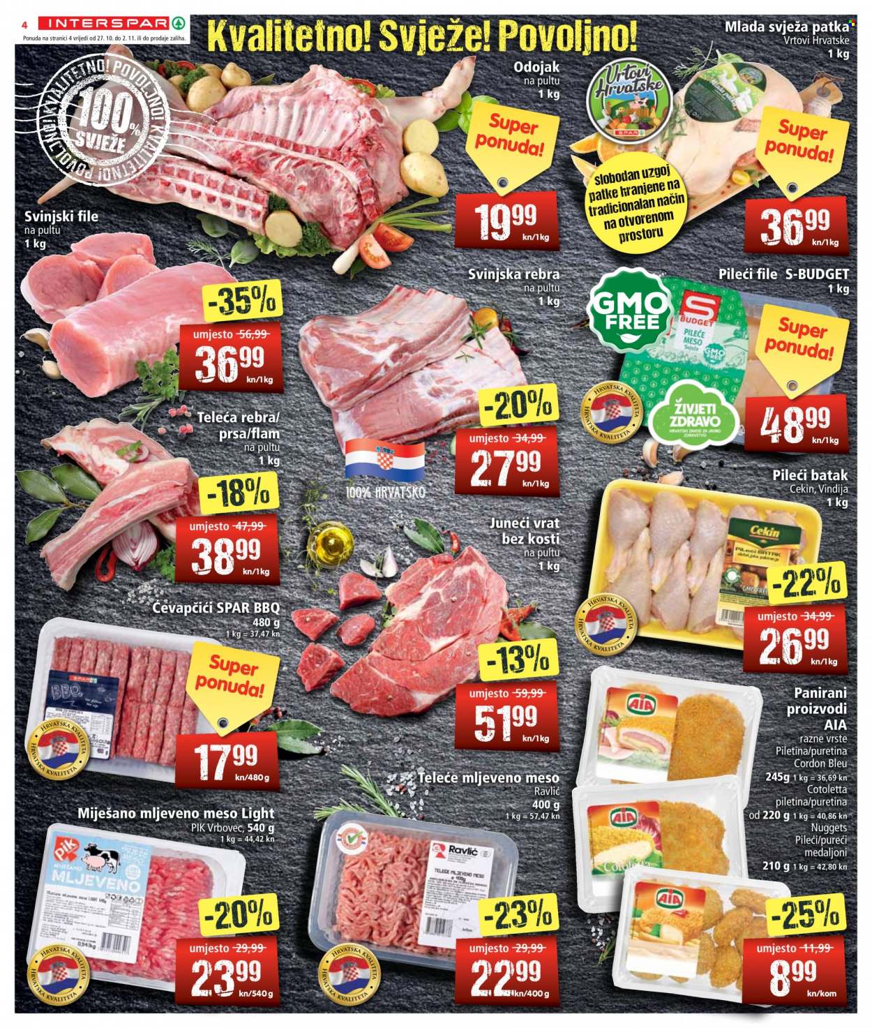 INTERSPAR katalog - 27.10.2021. - 02.11.2021. Stranica 4