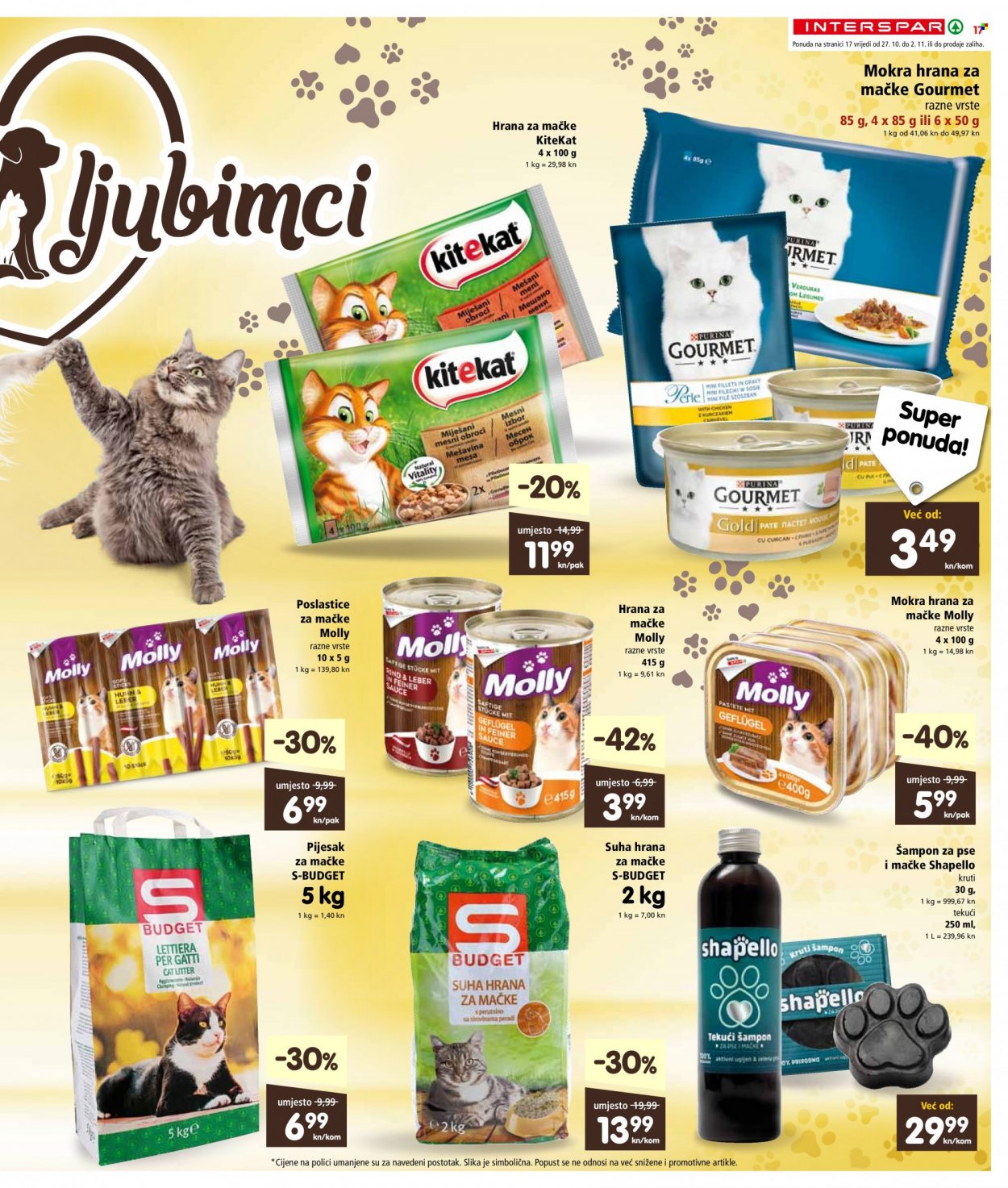INTERSPAR katalog - 27.10.2021. - 02.11.2021. Stranica 17