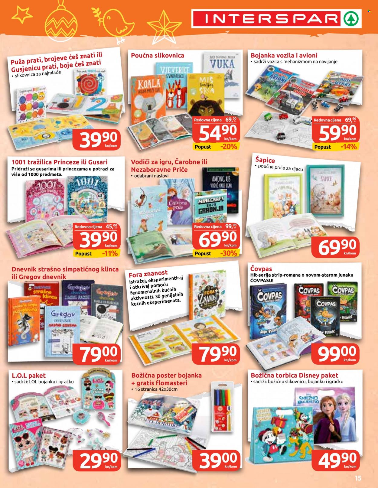 INTERSPAR katalog - 27.10.2021. - 05.01.2022. Stranica 15