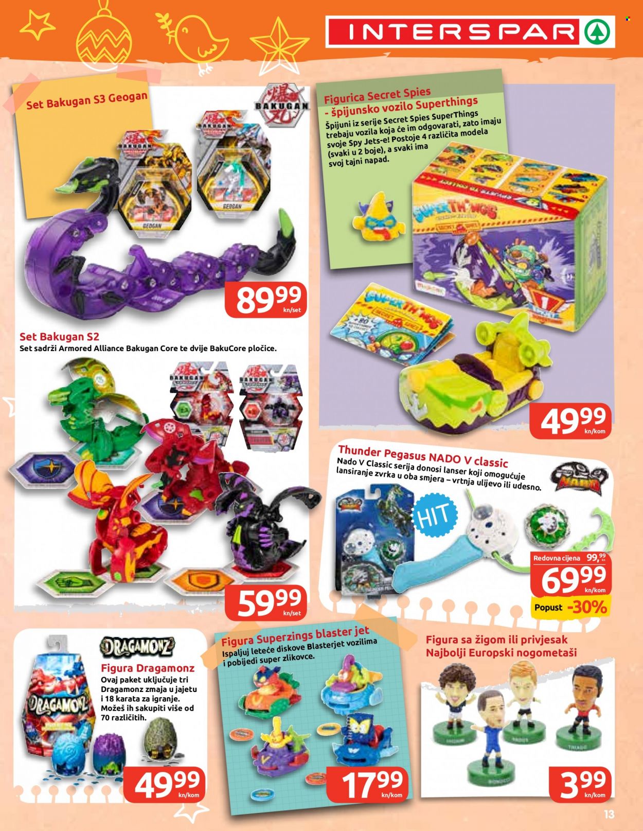 INTERSPAR katalog - 27.10.2021. - 05.01.2022. Stranica 13