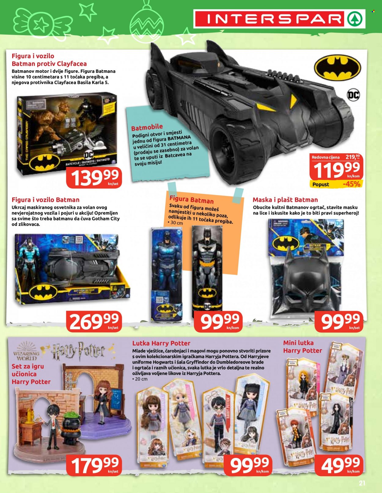 INTERSPAR katalog - 27.10.2021. - 05.01.2022. Stranica 21
