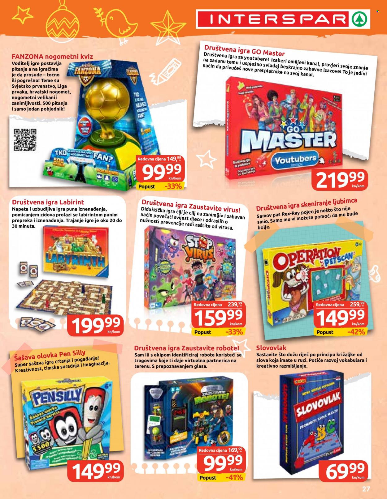INTERSPAR katalog - 27.10.2021. - 05.01.2022. Stranica 27