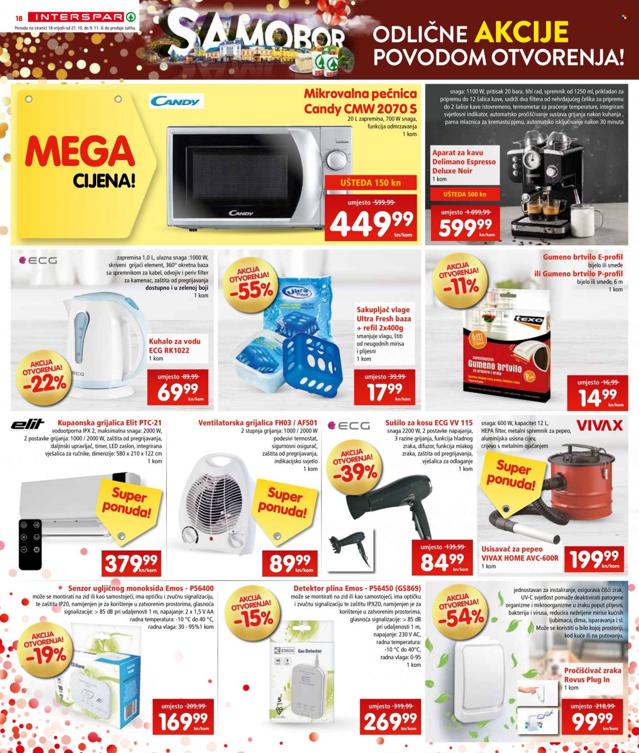 INTERSPAR katalog - 27.10.2021. - 02.11.2021. Stranica 4