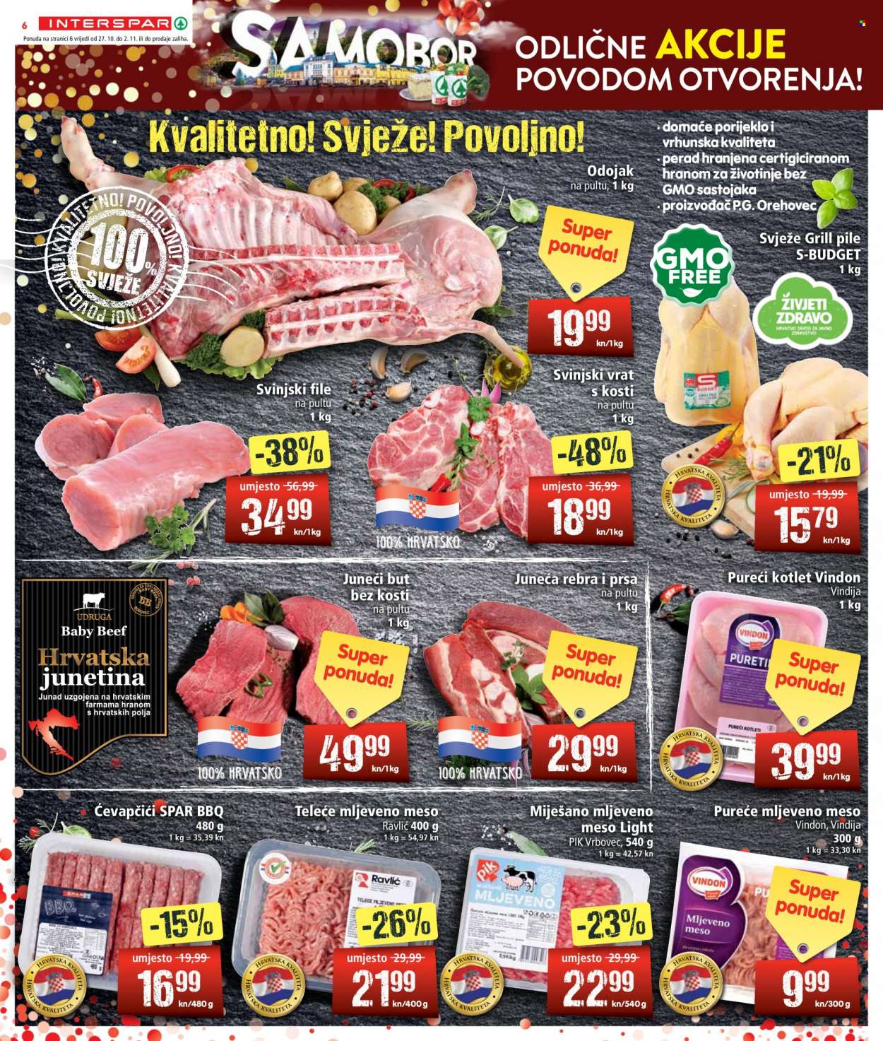 INTERSPAR katalog - 27.10.2021. - 02.11.2021. Stranica 6