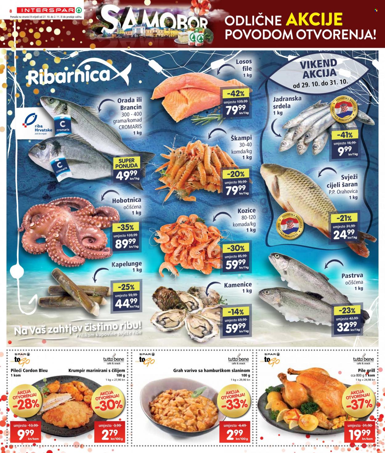 INTERSPAR katalog - 27.10.2021. - 02.11.2021. Stranica 8