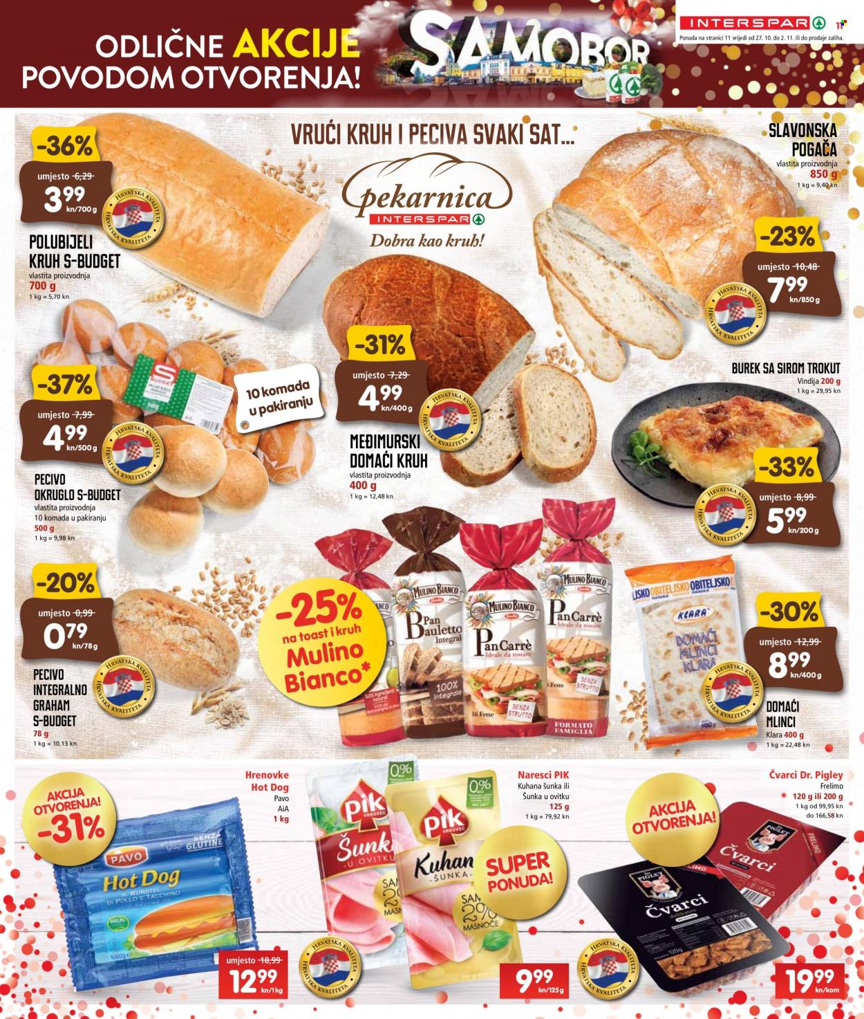 INTERSPAR katalog - 27.10.2021. - 02.11.2021. Stranica 11
