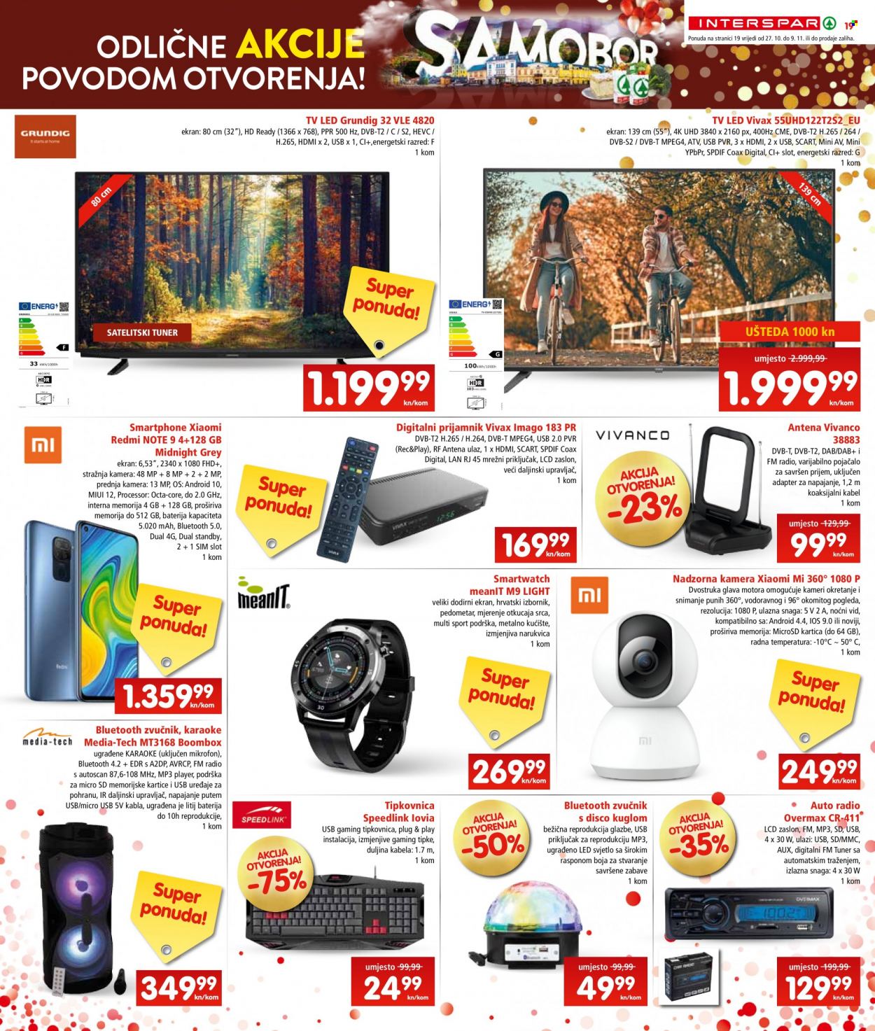 INTERSPAR katalog - 27.10.2021. - 02.11.2021. Stranica 19