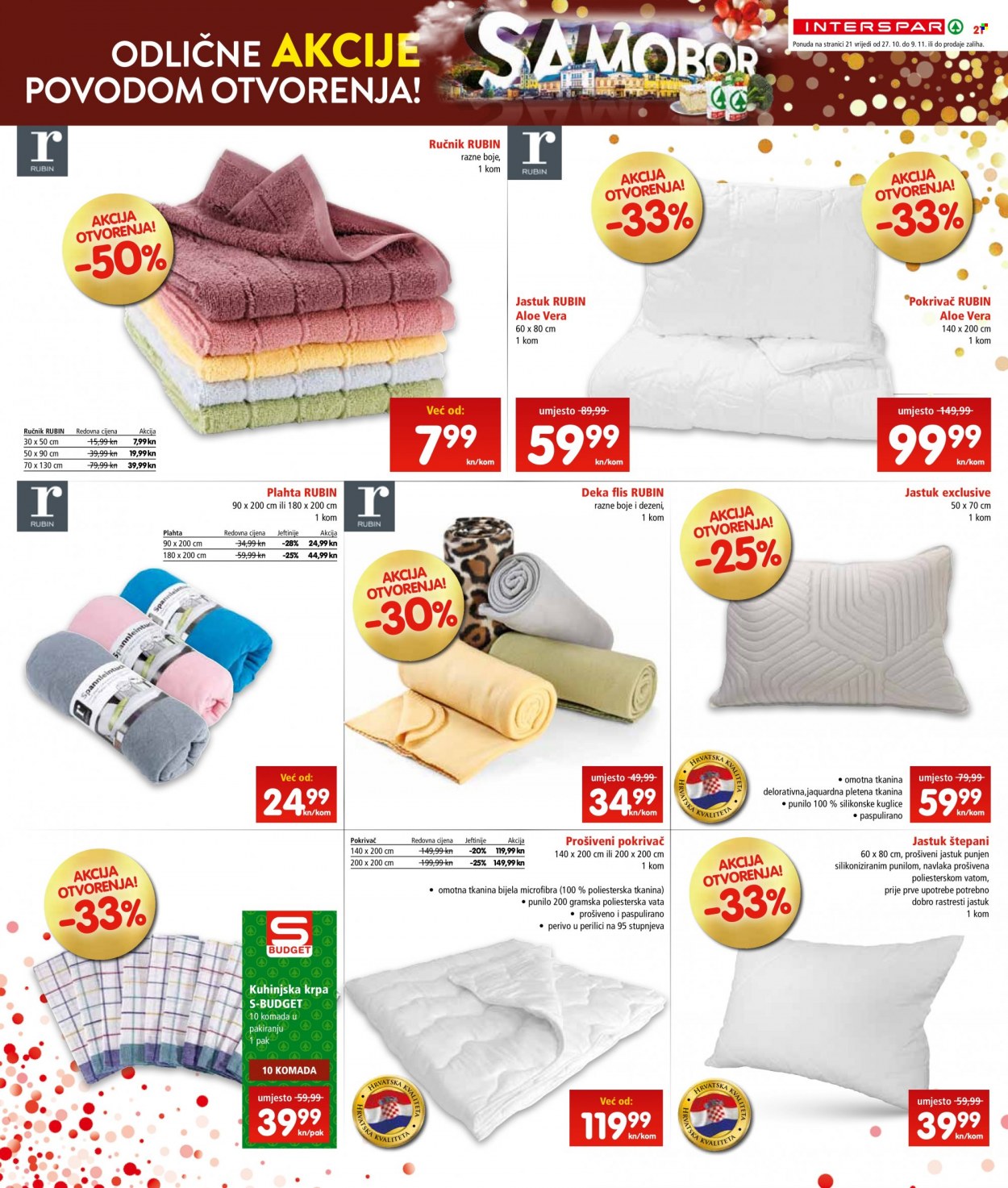 INTERSPAR katalog - 27.10.2021. - 02.11.2021. Stranica 21