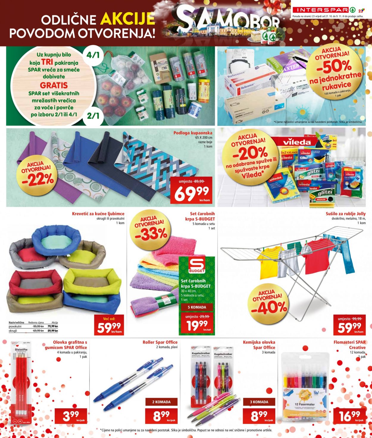 INTERSPAR katalog - 27.10.2021. - 02.11.2021. Stranica 23