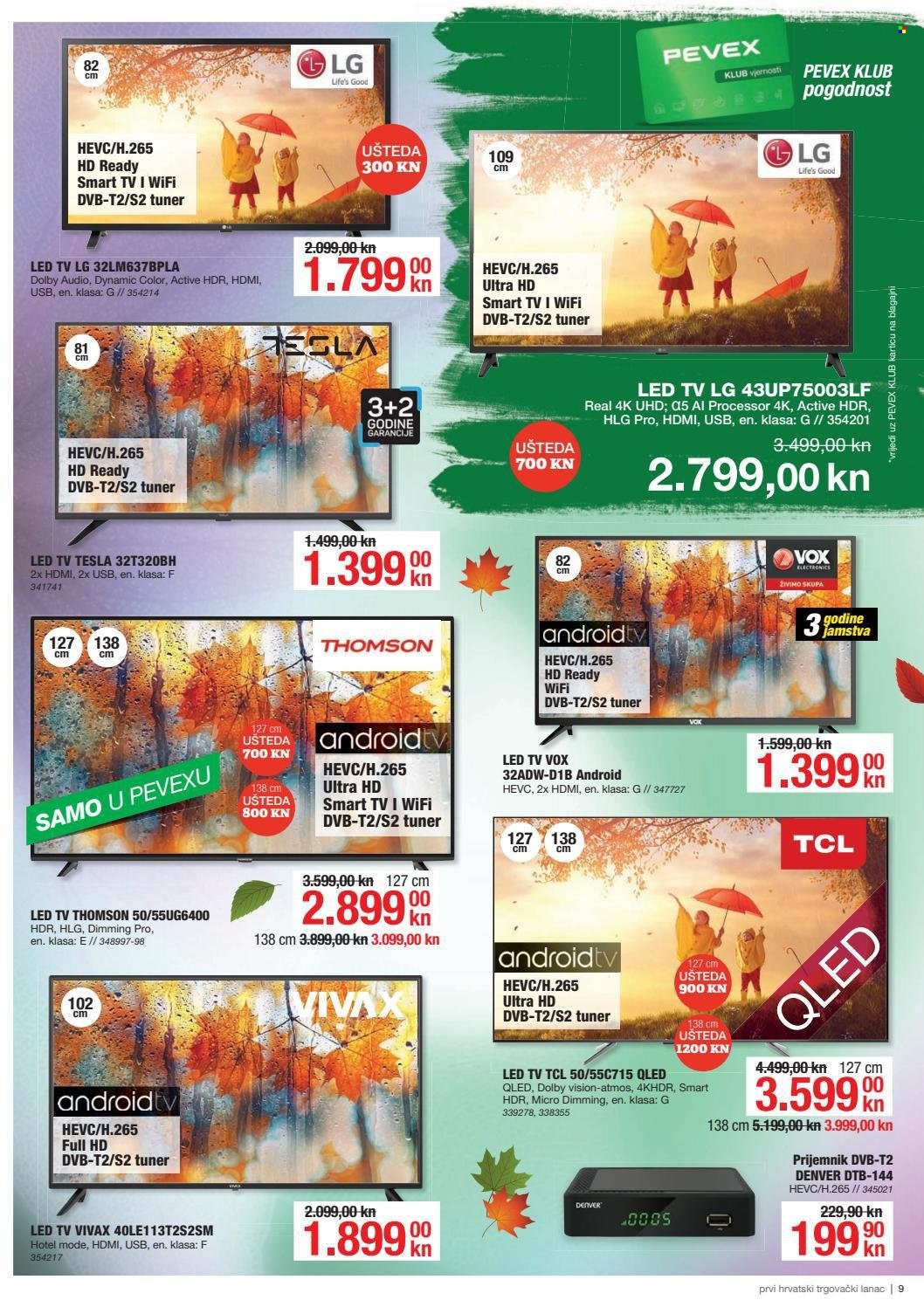 Pevex katalog - 28.10.2021. - 23.11.2021. Stranica 9