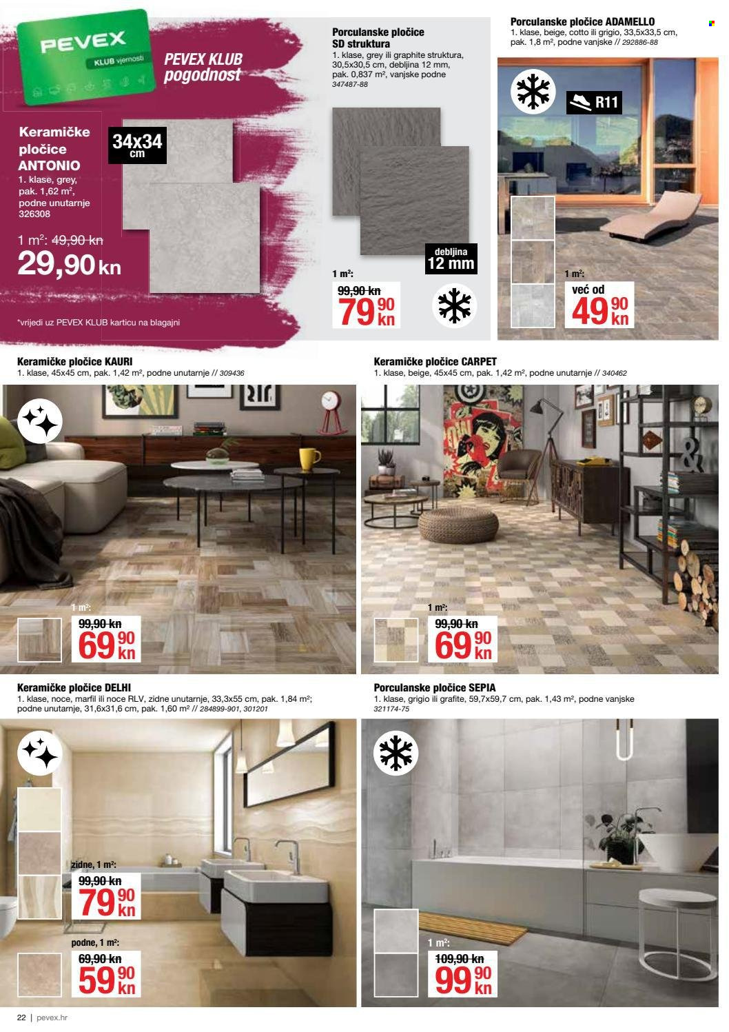 Pevex katalog - 28.10.2021. - 23.11.2021. Stranica 22