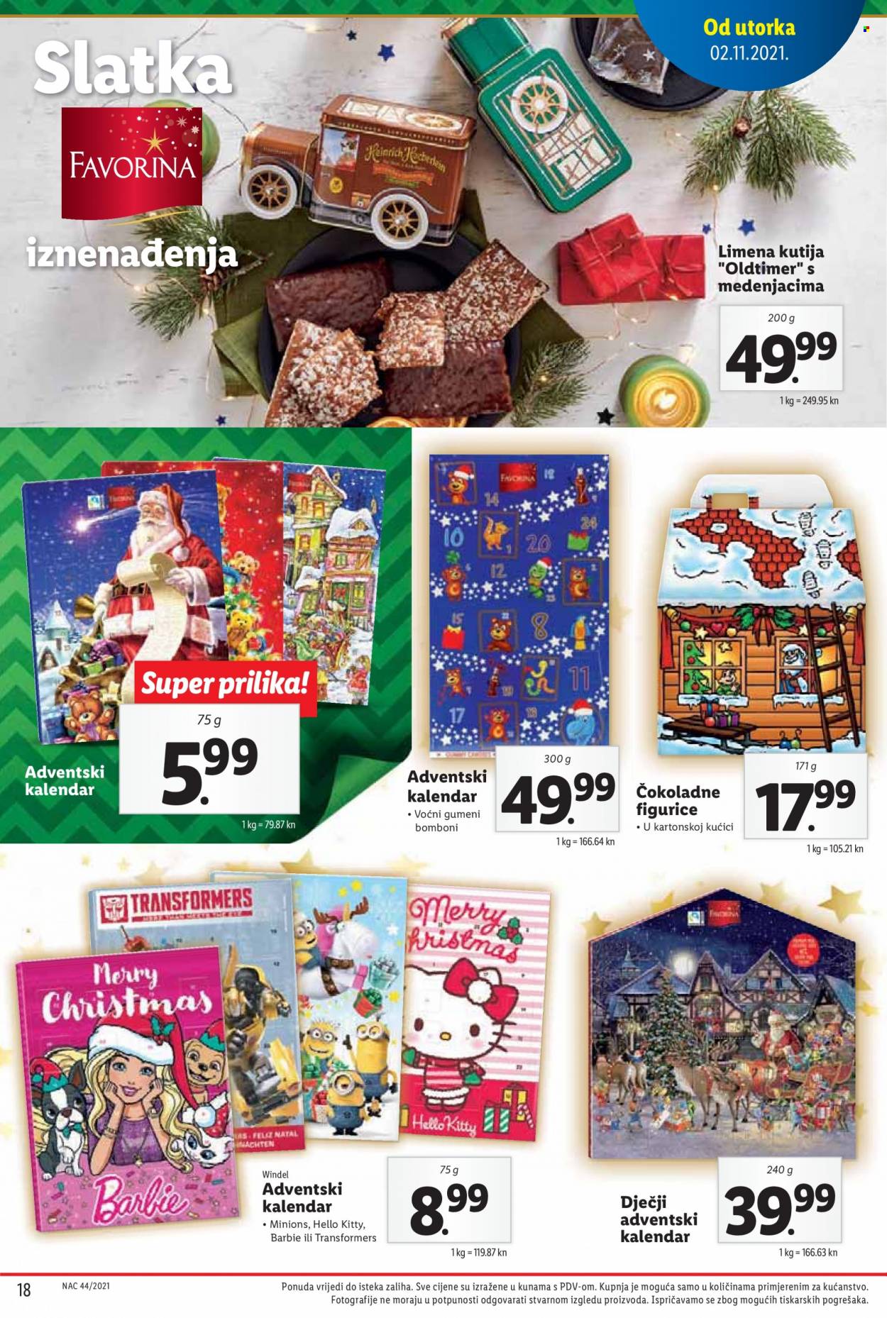 Lidl katalog - 02.11.2021. - 07.11.2021. Stranica 18