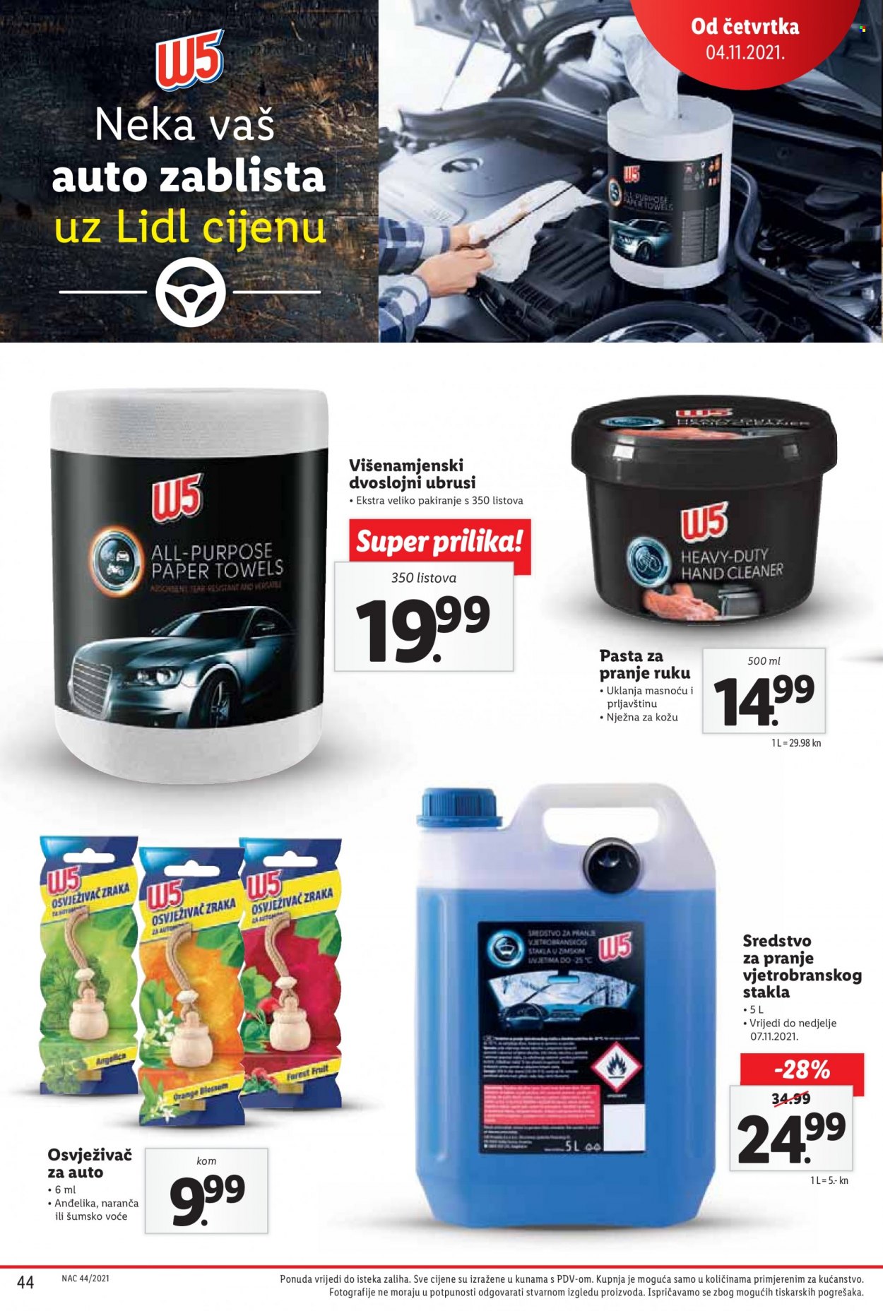 Lidl katalog - 02.11.2021. - 07.11.2021. Stranica 44