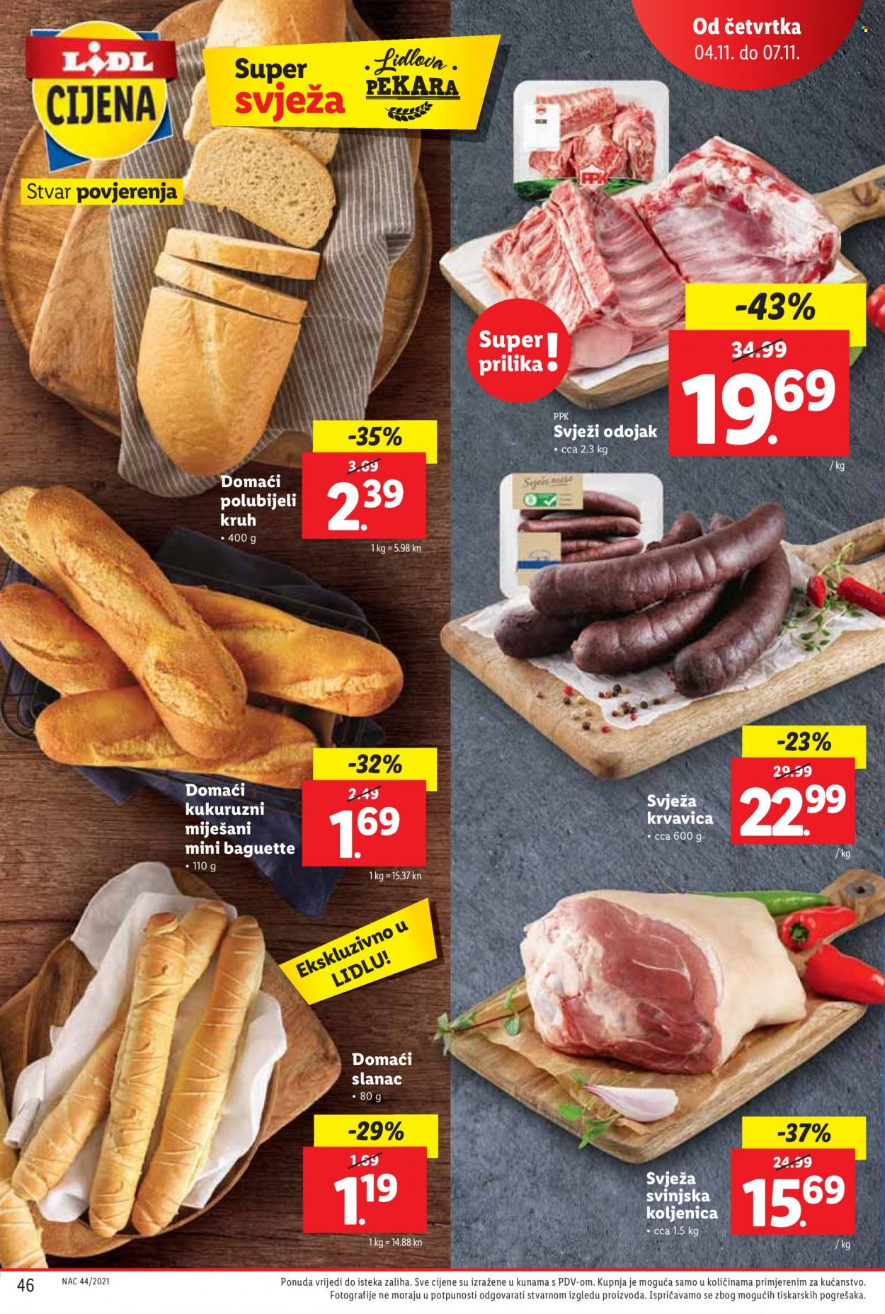 Lidl katalog - 02.11.2021. - 07.11.2021. Stranica 46