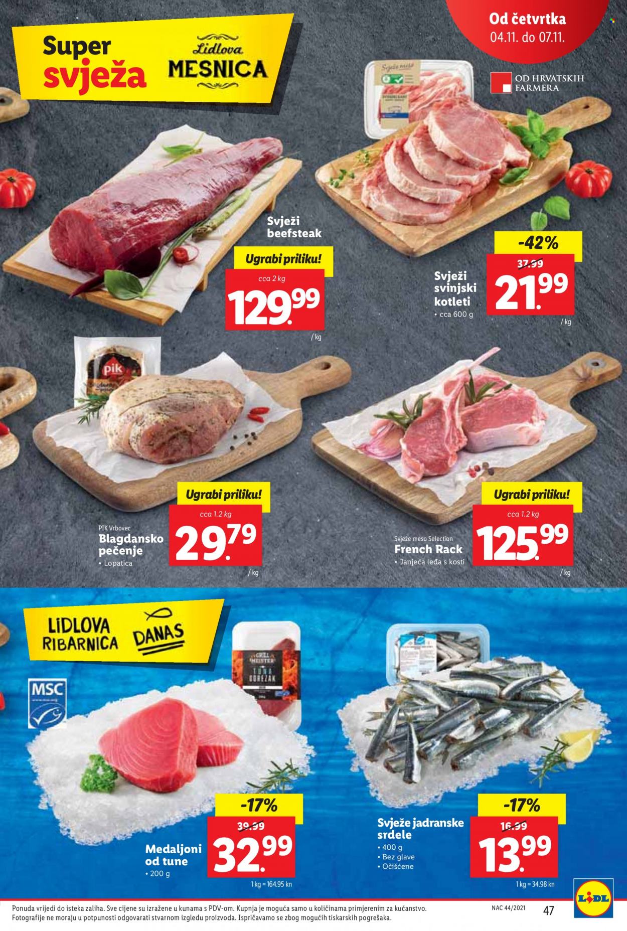 Lidl katalog - 02.11.2021. - 07.11.2021. Stranica 47