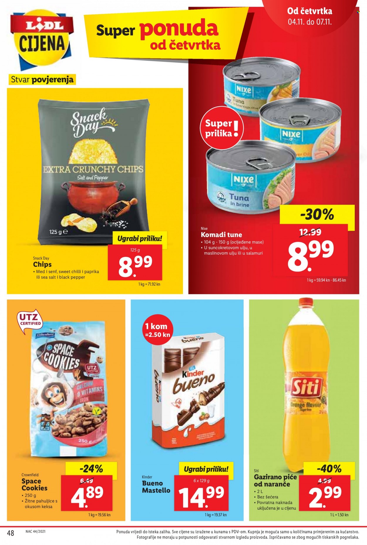 Lidl katalog - 02.11.2021. - 07.11.2021. Stranica 48